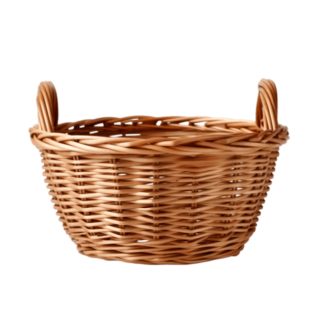 PLASTIC BASKET WICKER TU20166-S